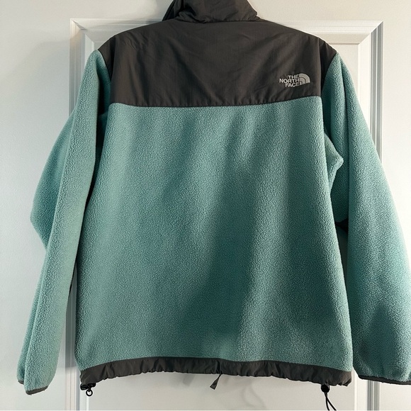 The North Face Women’s Denali Polartec Fleece Jacket Gray Teal Medium - Picture 10 of 14